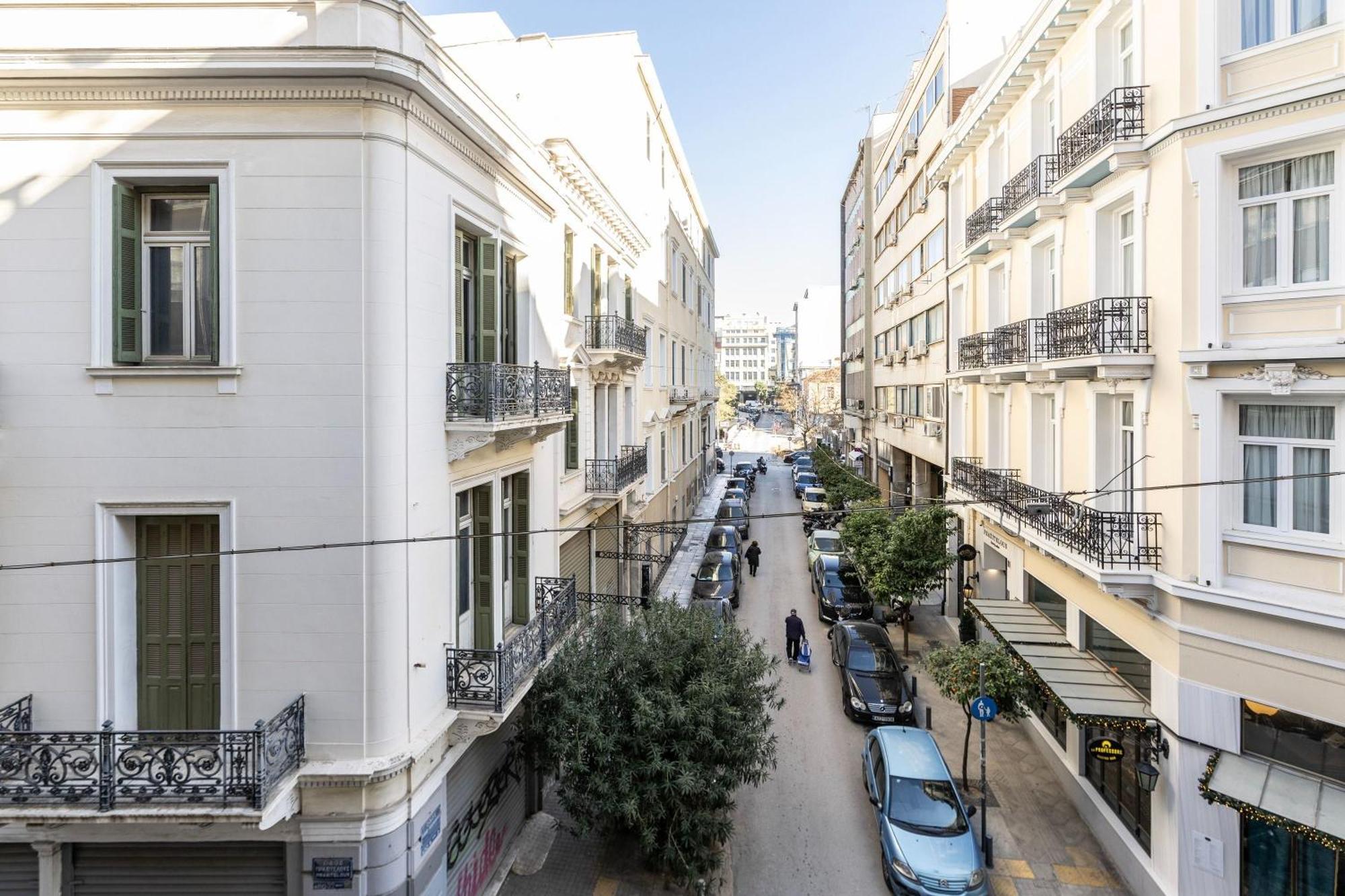 Celestial Athens Suites At Praxitelous Atenas Exterior foto